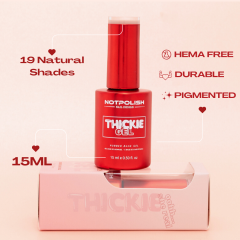NotPolish Thickie Gel #01 Glassy, 0.5 fl oz