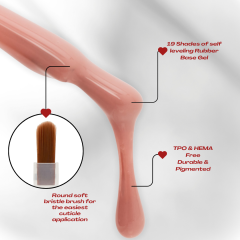 NotPolish Thickie Gel #13 Fresh Guava, 0.5 fl oz