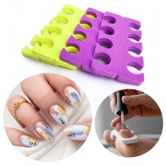 Liko - Toe Separator 4 Slots Firm Soft Multi Colored Case 1000pcs