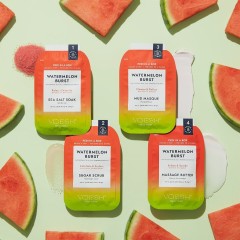 Voesh Pedi In A Box Watermelon Burst 4 Step, 50pc Case