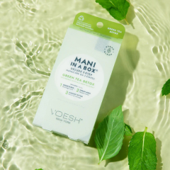 Voesh Mani In A Box Green Tea, 50pc Case