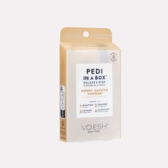 Voesh Pedi In A Box Honey & milk 4 Step, 50pc Case