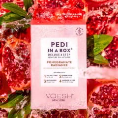 Voesh Pedi In A Box Pomegranate 4 Step