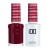 DND Gel Polish Set #635 Burgundy Mist, 0.5 fl oz