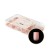 APRES Gel-X® Neutrals Natrual Margot Square Extra Short 150pcs