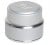 Aluminum Cladded Glass Jar with Inner Disc 2oz Silver
