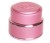 Aluminum Cladded Glass Jar with Inner Disc 2oz Pink