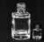 No Print Empty Glass Bottle Square .5oz