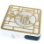 HYBA CleanAir Dust Collector Gold/White
