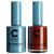 Chisel Gel and Polish Duo Solid #40, 0.5 fl oz