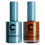 Chisel Gel and Polish Duo Solid #44, 0.5 fl oz