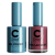 Chisel Gel and Polish Duo Solid #80, 0.5 fl oz