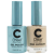 Chisel Gel and Polish Duo Solid #90, 0.5 fl oz