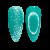 DIVA 9D Cat Eye Glassball #11 - Sea Glass