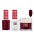 DND Dip Gel Polish Set #429 Boston University Red, 3pc Bundle Trio