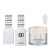DND Dip Gel Polish Set #473 French Tip, 3pc Bundle Trio