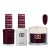 DND Dip Gel Polish Set #477 Red Stone, 3pc Bundle Trio