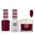 DND Dip Gel Polish Set #521 Ice Berry Cocktail, 3pc Bundle Trio