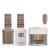 DND Dip Gel Polish Set #604 Cool Gray, 3pc Bundle Trio
