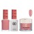 DND Dip Gel Polish Set #611 Creamy Peach, 3pc Bundle Trio