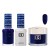DND Dip Gel Polish Set #622 Midnight Bleu, 3pc Bundle Trio