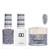 DND Dip Gel Polish Set #626 Brighten Stars, 3pc Bundle Trio