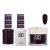 DND Dip Gel Polish Set #629 Secret Plum, 3pc Bundle Trio