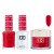 DND Dip Gel Polish Set #637 Lucky Red, 3pc Bundle Trio