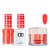 DND Dip Gel Polish Set #650 Floral Coral, 3pc Bundle Trio
