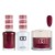 DND Dip Gel Polish Set #699 Cherry Bomb, 3pc Bundle Trio