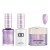 DND Dip Gel Polish Set #706 Orchid Lust, 3pc Bundle Trio