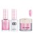 DND Dip Gel Polish Set #708 Warning Rose, 3pc Bundle Trio