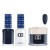 DND Dip Gel Polish Set #761 Blue Mist, 3pc Bundle Trio
