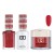 DND Dip Gel Polish Set #771 Crimson Sunset, 3pc Bundle Trio