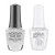 Gelish Gel Polish Duo #404 Liquid Frost, 2pc Bundle