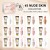 Hyba Hybrid Gel Nude Skin Collection 60ml + Free Brush Hybrid Dual Brush with Spatula