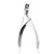 Kupa Acrylic Nail Tip Cutter White