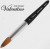 Valentino Kolinsky Black Wood Chrome Ferrule Size #24