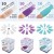 10-Piece Soak Off Clips Clear