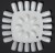 28-Tip Square Polish Display White