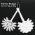 10 Flower Displays of 12 Tips in a Ring White