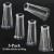 5-Pack of 20 Slim Sticks on Ring 100 Tips Clear