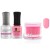 Lechat Dip, Gel, Polish Trio Pink Lace Veil #049, 3pc Bundle