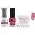 Lechat Dip, Gel, Polish Trio Techno Pink Beat #058, 3pc Bundle