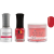 Lechat Dip, Gel, Polish Trio Fiery Begonia #252, 3pc Bundle