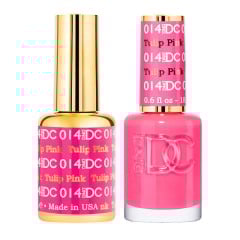 DND DC Pure Gel Polish Set #14  Tulip Pink, 0.5 fl oz 