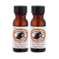 Healthy Hoof Laquer High Gloss Protectant .5oz 2pk