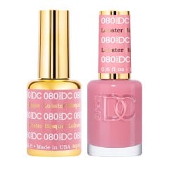 DND DC Pure Gel Polish Set #80 Lobster Bisque, 0.5 fl oz 