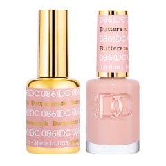 DND DC Pure Gel Polish Set #86 Butterscotch, 0.5 fl oz 