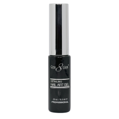 Cre8tion Nail Striper Gel #1 Black 0.33 fl oz